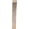 Ekena Millwork 5 1/2"W x 26"D x 38"H Thorton Smooth Knee Brace, Douglas Fir BRC06X26X38THR00SDF - alternate 4
